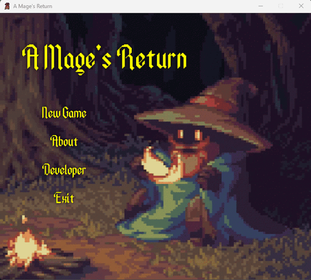 A Mage's Return Game card