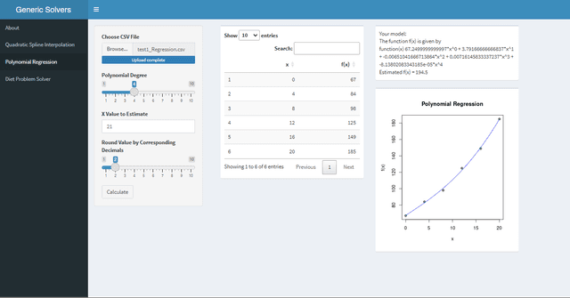 Generic Solvers Web App